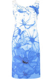 Pomodoro Ombre Floral Dress 11921 *