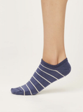 Thought Stripe Bamboo Trainer Socks SPW733