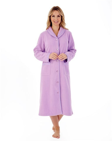 Slenderella Button Dressing Gown HC6321