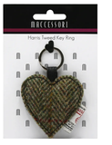 Maccessori Heart Harris Tweed Keyring CB1802
