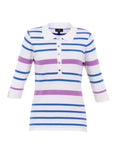 Marble Stripe Polo Shirt 6887