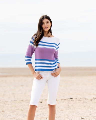 Marble Striped Jumper 7020